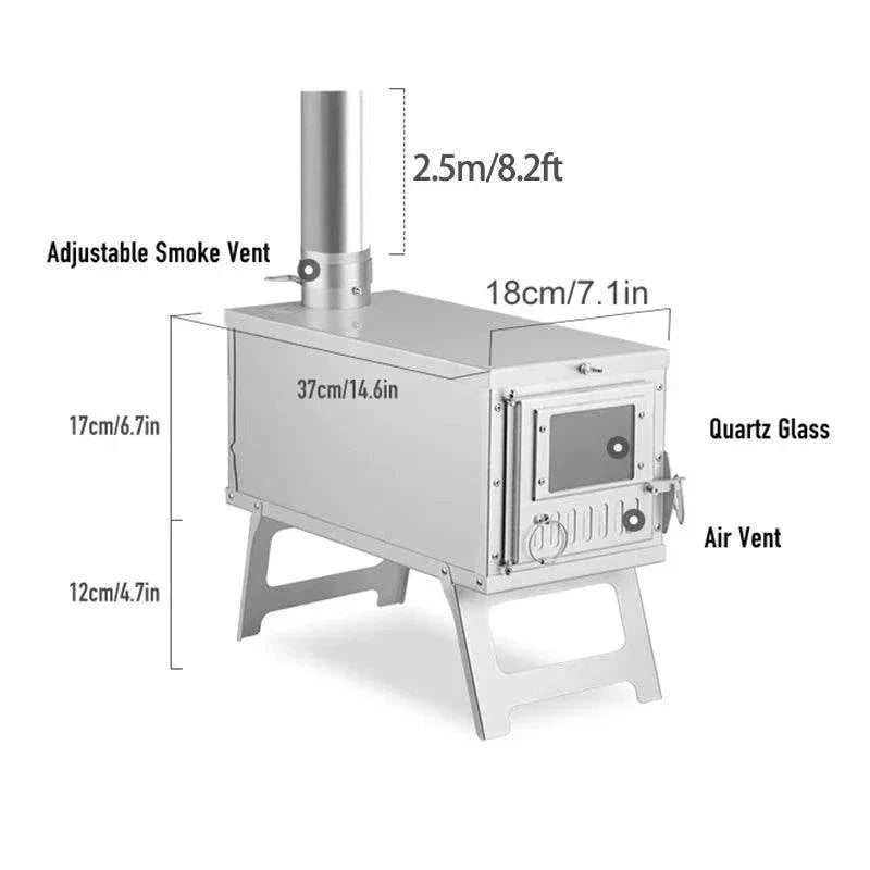 Portable Camping Tent Stove