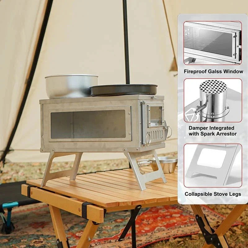 Portable Camping Tent Stove