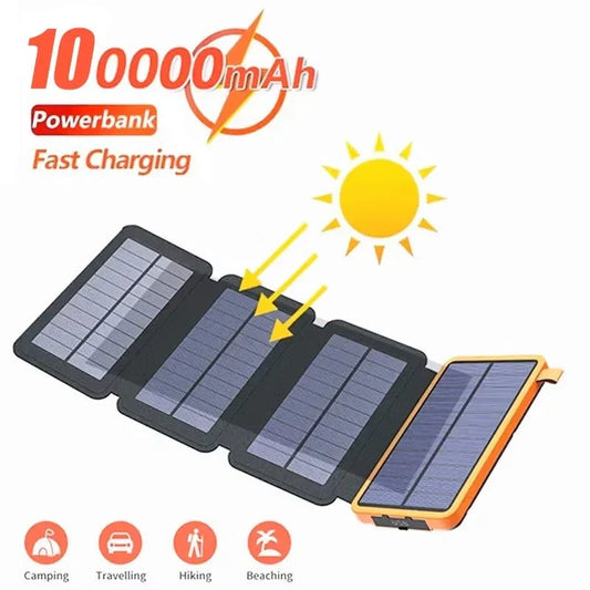 100000mah Solar Powerbank