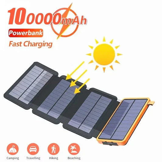 100000mah Solar Powerbank