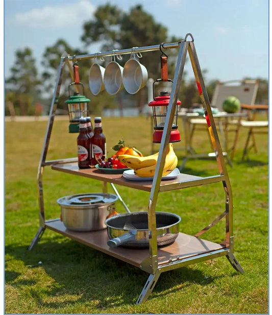 Outdoor Camping Storage Shelf