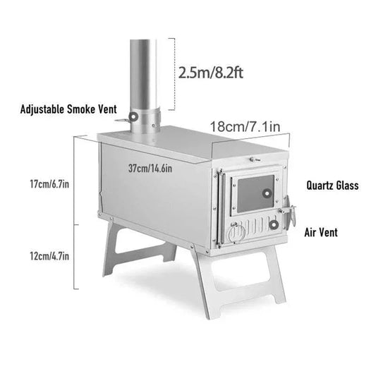 Portable Camping Tent Stove